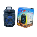 Φορητό ηχείο με λειτουργία καραόκε 8'' Hi-Fi QL-1804 μαύρο - Image 2