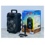 Φορητό ηχείο με λειτουργία καραόκε 8'' Hi-Fi QL-1804 μαύρο - Image 4