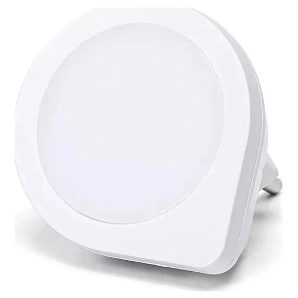 Φωτιστικό LED Νυκτός Πρίζας με Φωτοκύτταρο 0.2W