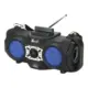 FP-90-S Ασύρματο Ραδιόφωνο Bluetooth FM με Ηλιακό Πάνελ - Μπλε