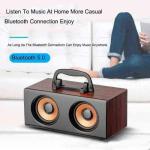 FT-3007 Φορητό Ξύλινο Ηχείο 2'' Bluetooth/USB/TF Card/AUX