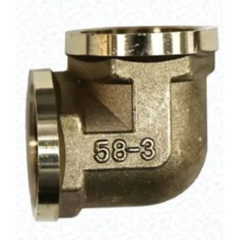 Γωνία Σωλήνα Ορειχάλκινη 1/2″ Θηλυκή Yiad 79525