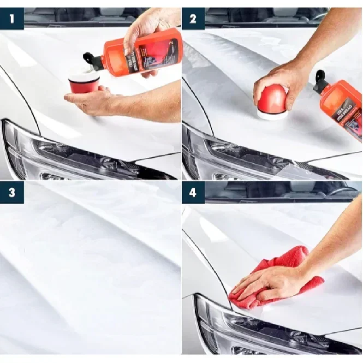 Γυαλιστικό Kερί Αυτοκινήτου (Mirror Shine Polishing Wax) AU8066 500ML