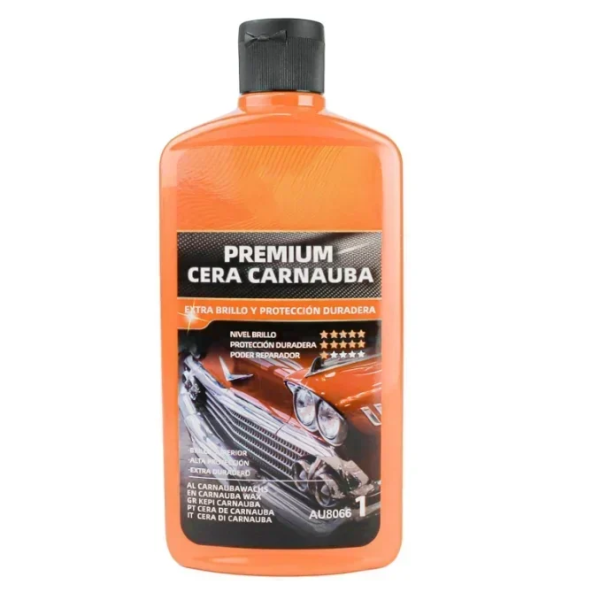 Γυαλιστικό Kερί Carnauba Για Το Εξωτερικού Του Αυτοκινήτου AU8066 500ML