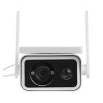 Ηλιακή αδιάβροχη Solar Wifi Camera Full HD 1080p με νυχτερινή λήψη - λευκή - Image 2