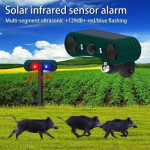 Ηλιακό απωθητικό ζώων με υπερήχους Solar Infrared Sensor Alarm - Image 6