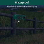 Ηλιακό απωθητικό ζώων με υπερήχους Solar Infrared Sensor Alarm - Image 7