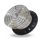 Καμπάνα LED SMD UFO High Bay 150W 230V 18000lm 120° Αδιάβροχη IP65 Ψυχρό Λευκό 5700k - Μαύρο