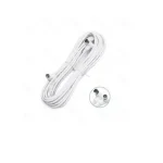 Καλώδιο επέκτασης τηλεόρασης TV Cable 8m/ Right Angle 90° - λευκό