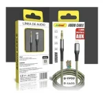 Καλώδιο σύνδεσης 3.5mm σε Lightning Andowl Q-YP50 πράσινο