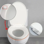 Καπάκι Λεκάνης Τουαλέτας Πλαστικό 380036 - Εμπριμέ με Λουλούδια