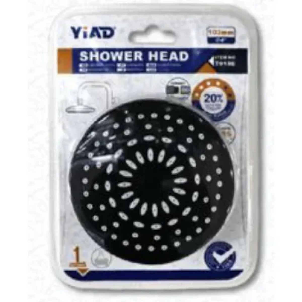 Κεφαλή Ντους Πλαστική Universal Yiad 79188