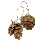 Κουκουνάρια Κρεμαστά 6τεμ 4cm Xmasfest 1131935