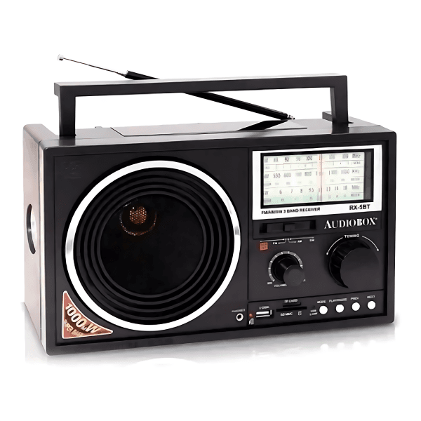 KR-9302URT Επαναφορτιζόμενο Ραδιόφωνο Μπαταρίας MP3/USB/SD/TF
