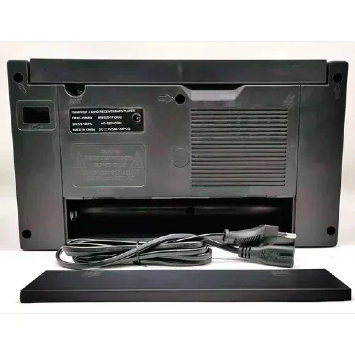 KR-9302URT Επαναφορτιζόμενο Ραδιόφωνο Μπαταρίας MP3/USB/SD/TF