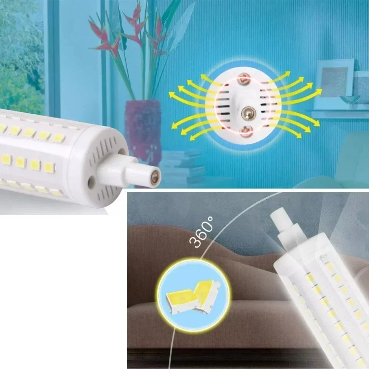 Λάμπα LED Aigostar R7S 16W 6500K