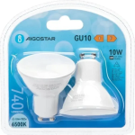 Λάμπα LED GU10 10W 6500K Aigostar 2τμχ