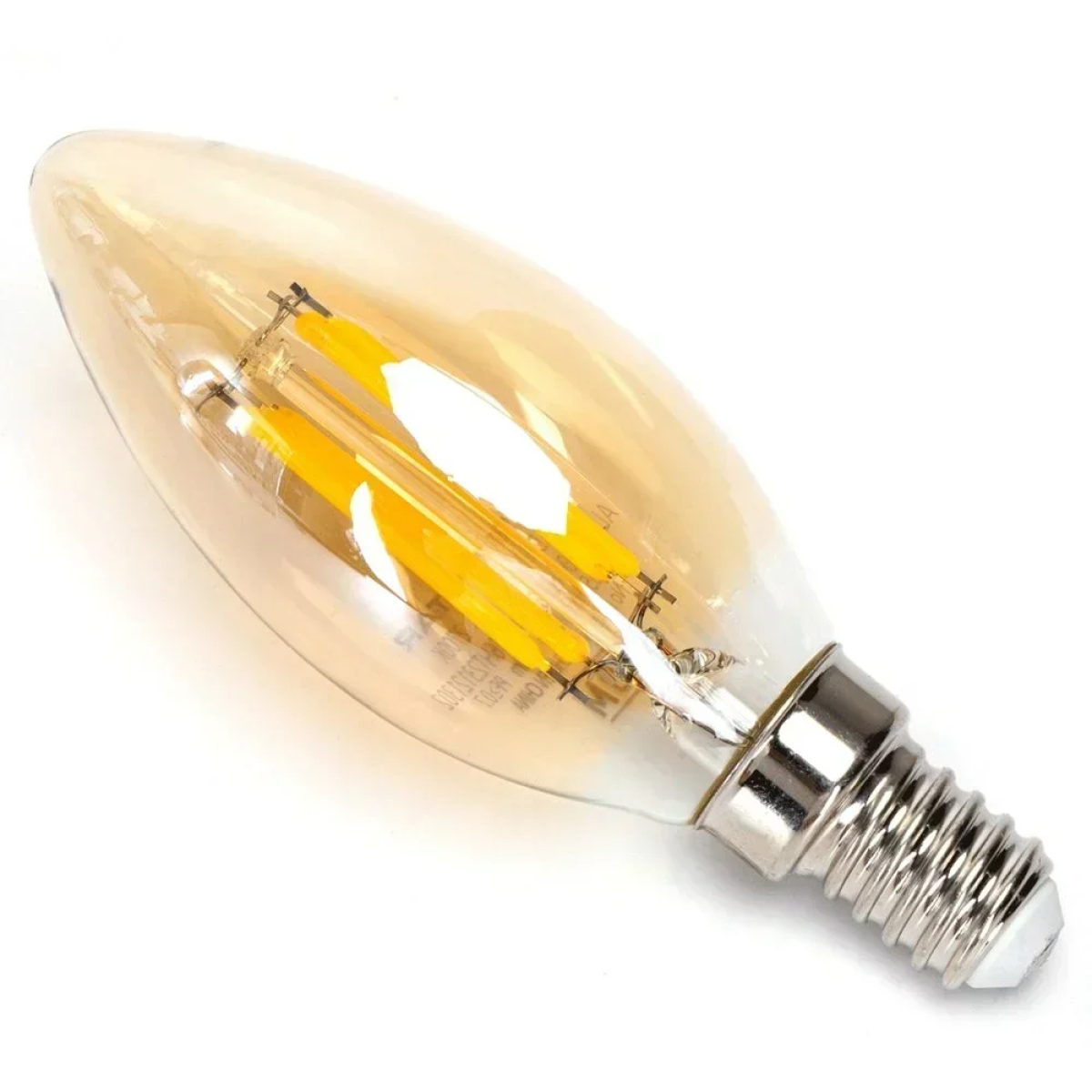 Λάμπα Νήματος LED Amber C35 E14 6W 2200K Aigostar