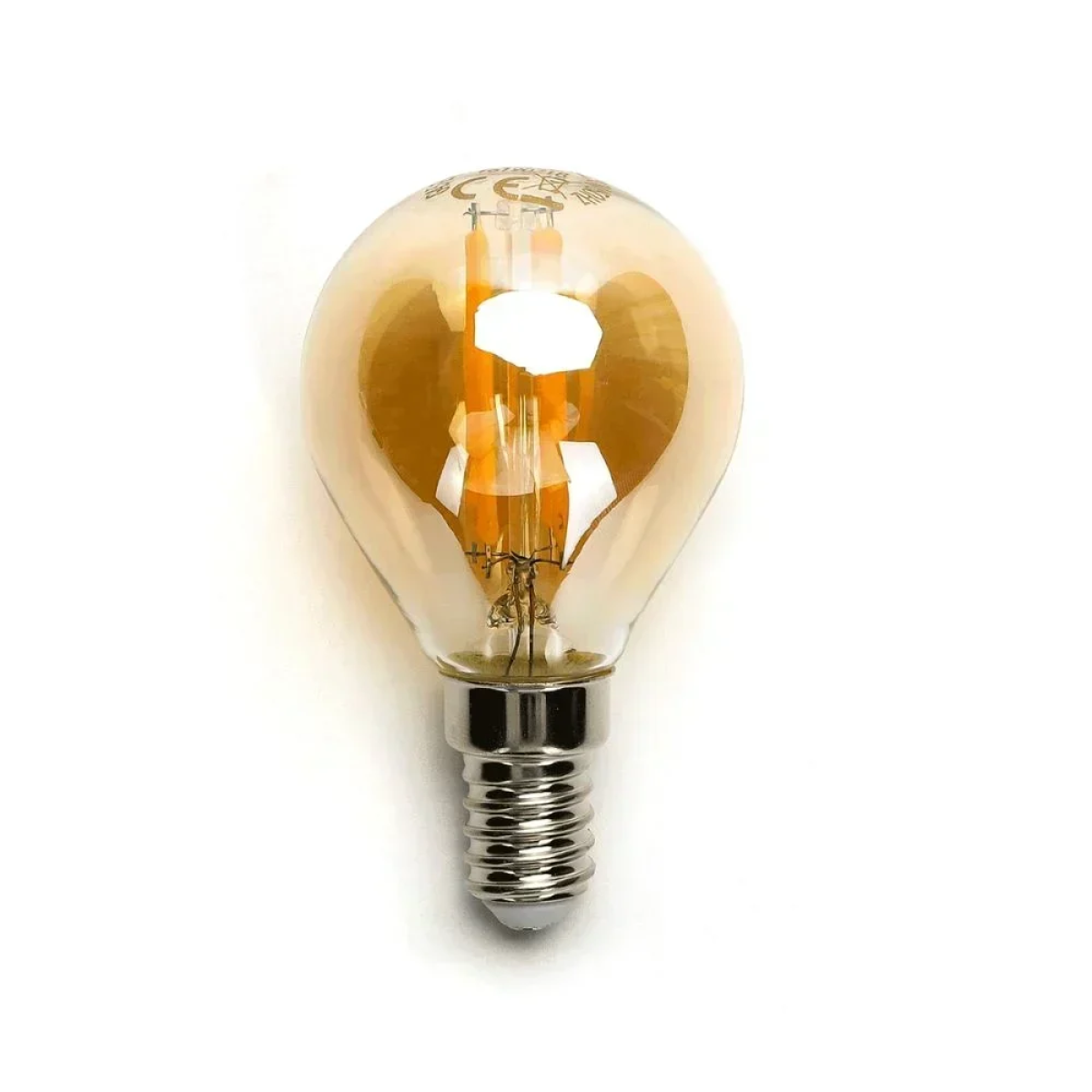 Λάμπα Νήματος LED Amber G45 E14 6W 2200K Aigostar