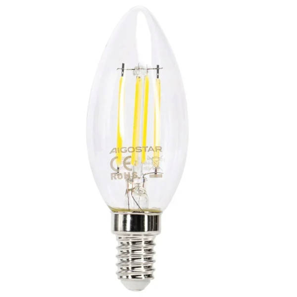 Λάμπα Νήματος LED C35 E14 6W 6500K Aigostar