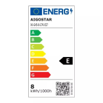 Λάμπα Νήματος LED G45 E27 8W 2700K Aigostar