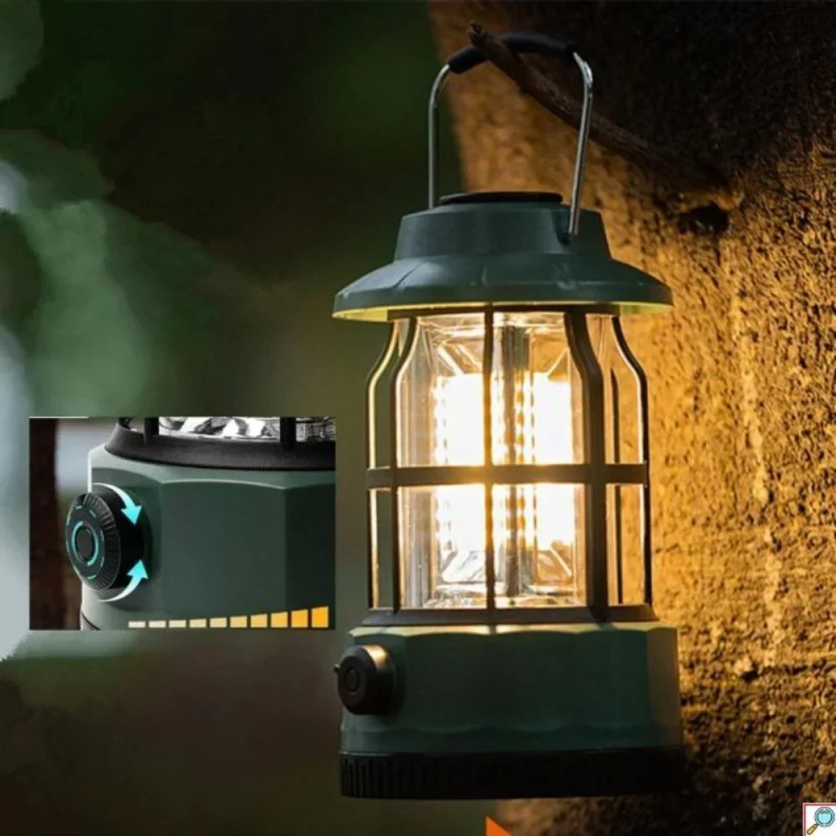 LED Dimmable Φανάρι Camping 300Lm Aigostar