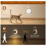 LED Επαναφορτιζόμενο Φως Νυκτός με Αισθητήρα Aigostar