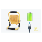 LED Επαναφορτιζόμενος Προβολέας 50W 1400lm Aigostar