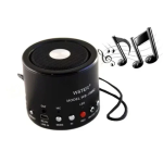 Φορητό ηχείο WS-138RC με microSD/USB Player και ραδιόφωνο - Μαύρο