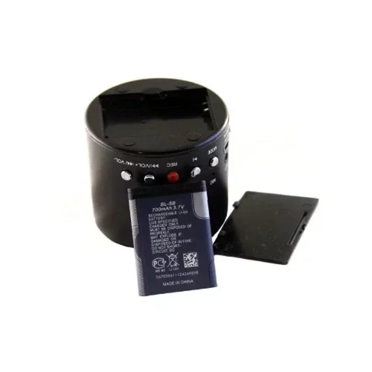 Φορητό ηχείο WS-138RC με microSD/USB Player και ραδιόφωνο - Μαύρο