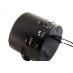Φορητό ηχείο WS-138RC με microSD/USB Player και ραδιόφωνο - Μαύρο