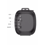 BDL-218 Φορητό Ασύρματο Ηχείο Bluetooth με φακό & ηλιακό πάνελ φόρτισης - Μπλε