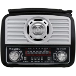Waxiba XB-472URT Φορητό Ασύρματο Ραδιόφωνο AM/FM/SW με Φακό USB/TF/SD - Μαύρο