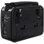 Waxiba XB-472URT Φορητό Ασύρματο Ραδιόφωνο AM/FM/SW με Φακό USB/TF/SD - Μαύρο