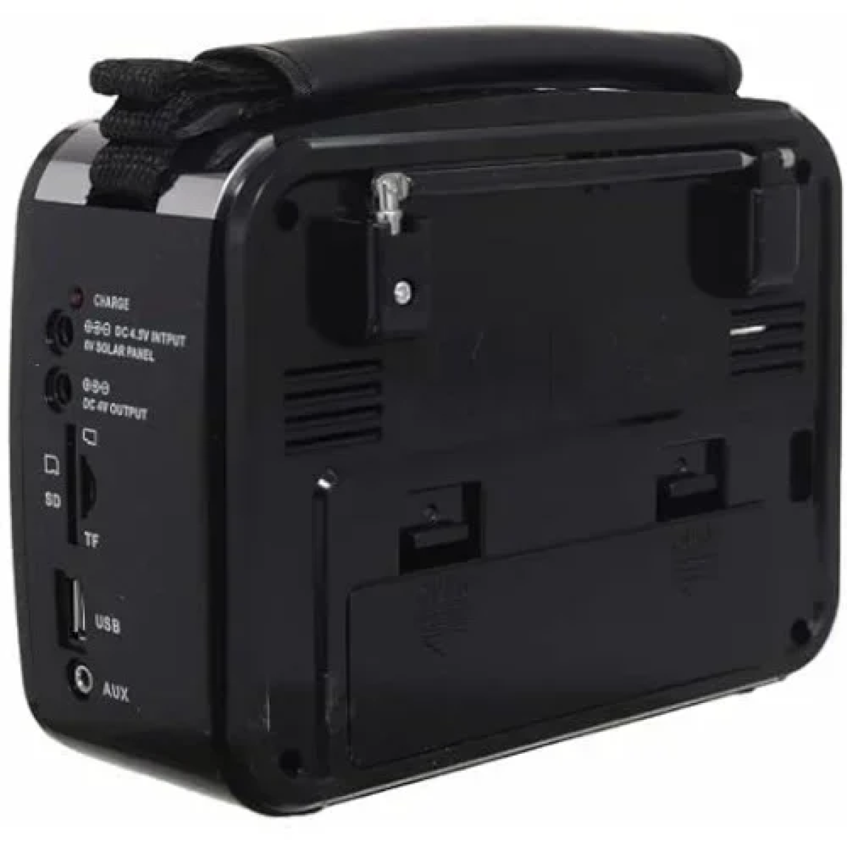 Waxiba XB-472URT Φορητό Ασύρματο Ραδιόφωνο AM/FM/SW με Φακό USB/TF/SD - Μαύρο