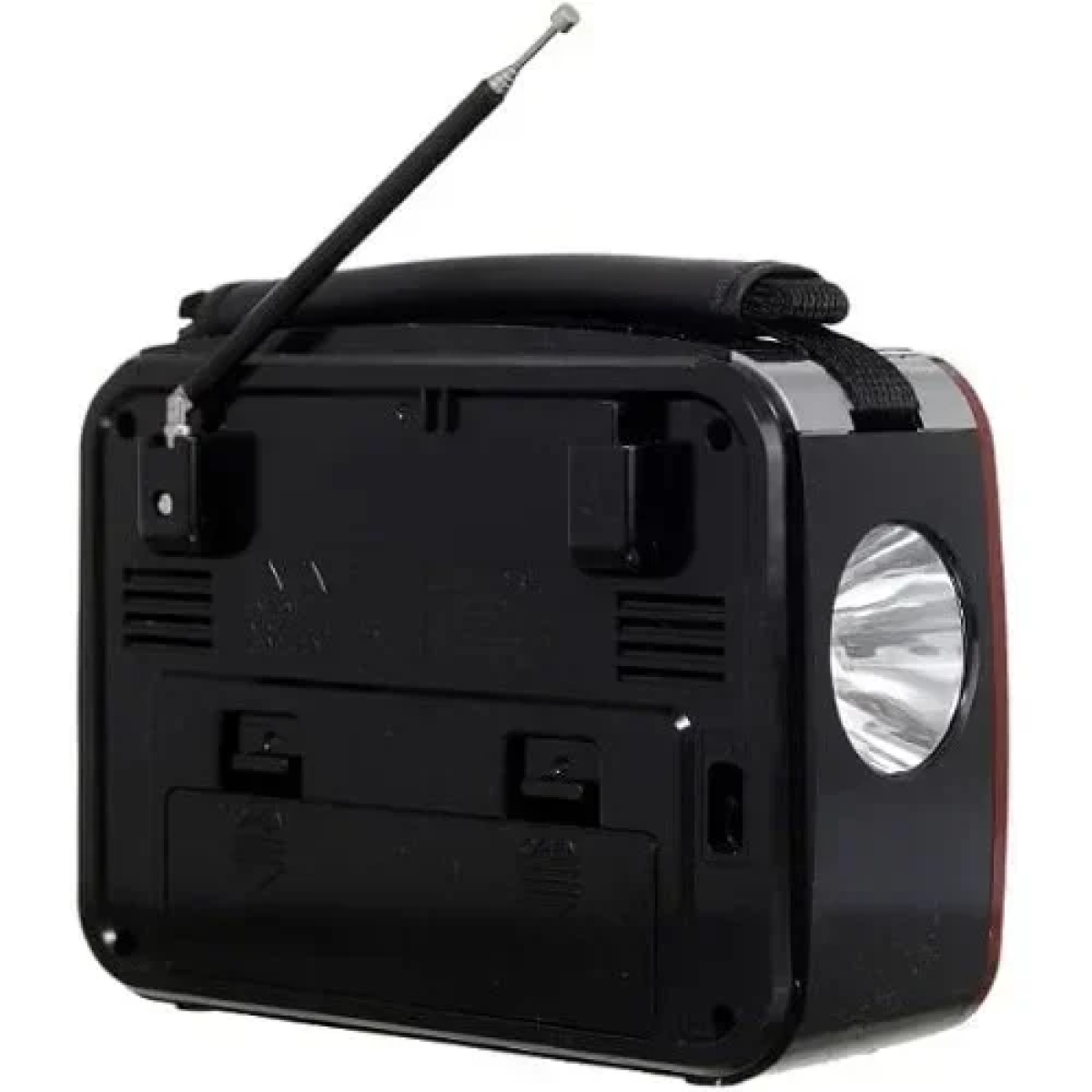 Waxiba XB-472URT Φορητό Ασύρματο Ραδιόφωνο AM/FM/SW με Φακό USB/TF/SD - Κόκκινο