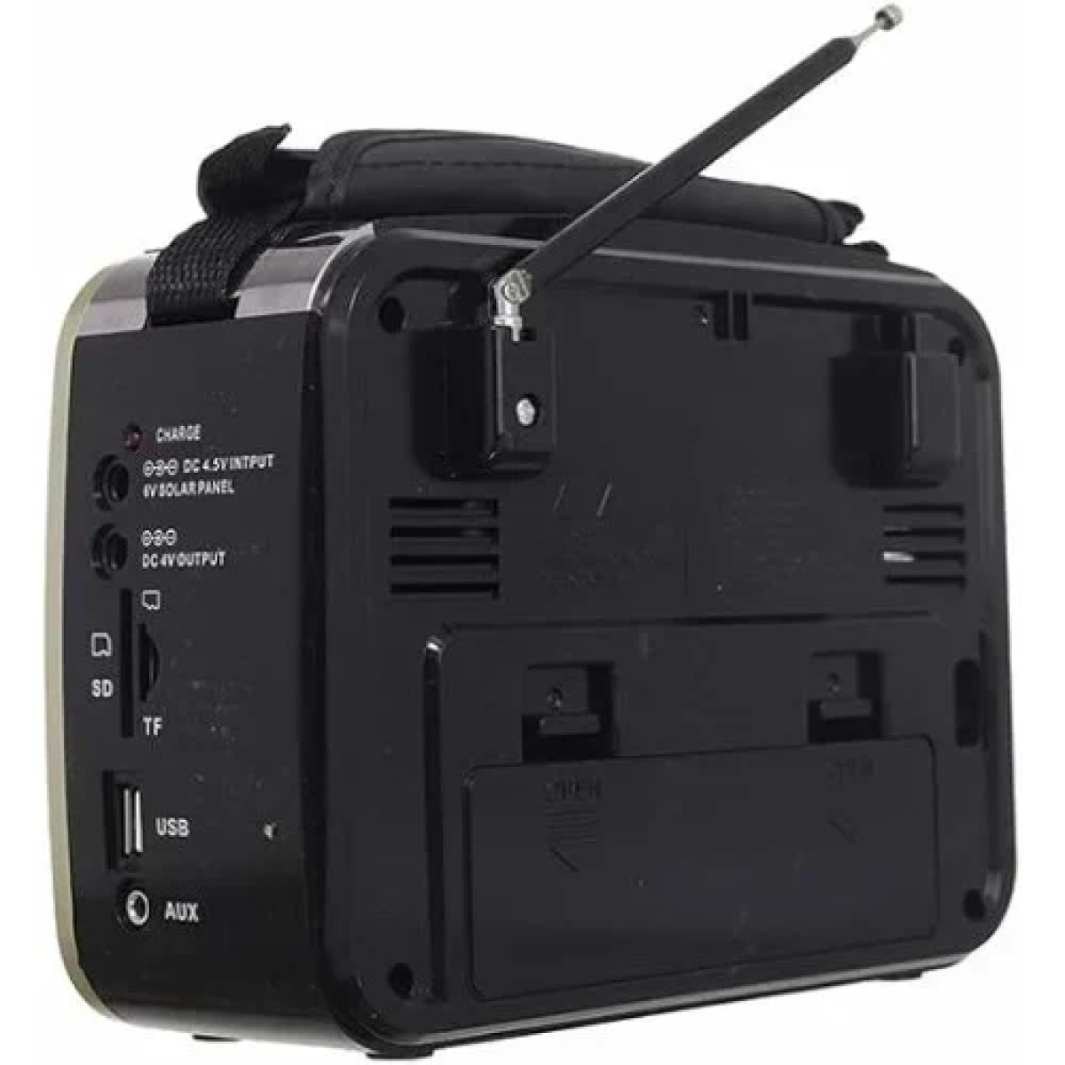 Waxiba XB-472URT Φορητό Ασύρματο Ραδιόφωνο AM/FM/SW με Φακό USB/TF/SD - Χρυσό