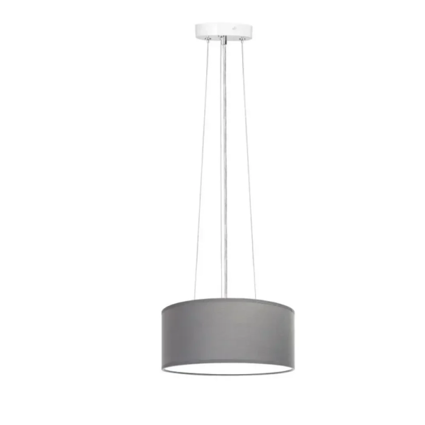 Μοντέρνο Κρεμαστό Φωτιστικό Φ30cm 1xE27 60W Γκρι