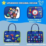 Παιχνίδι εκμάθησης για ηλικία 1-4 ετών με λαβή μεταφοράς - μπλε - Image 3