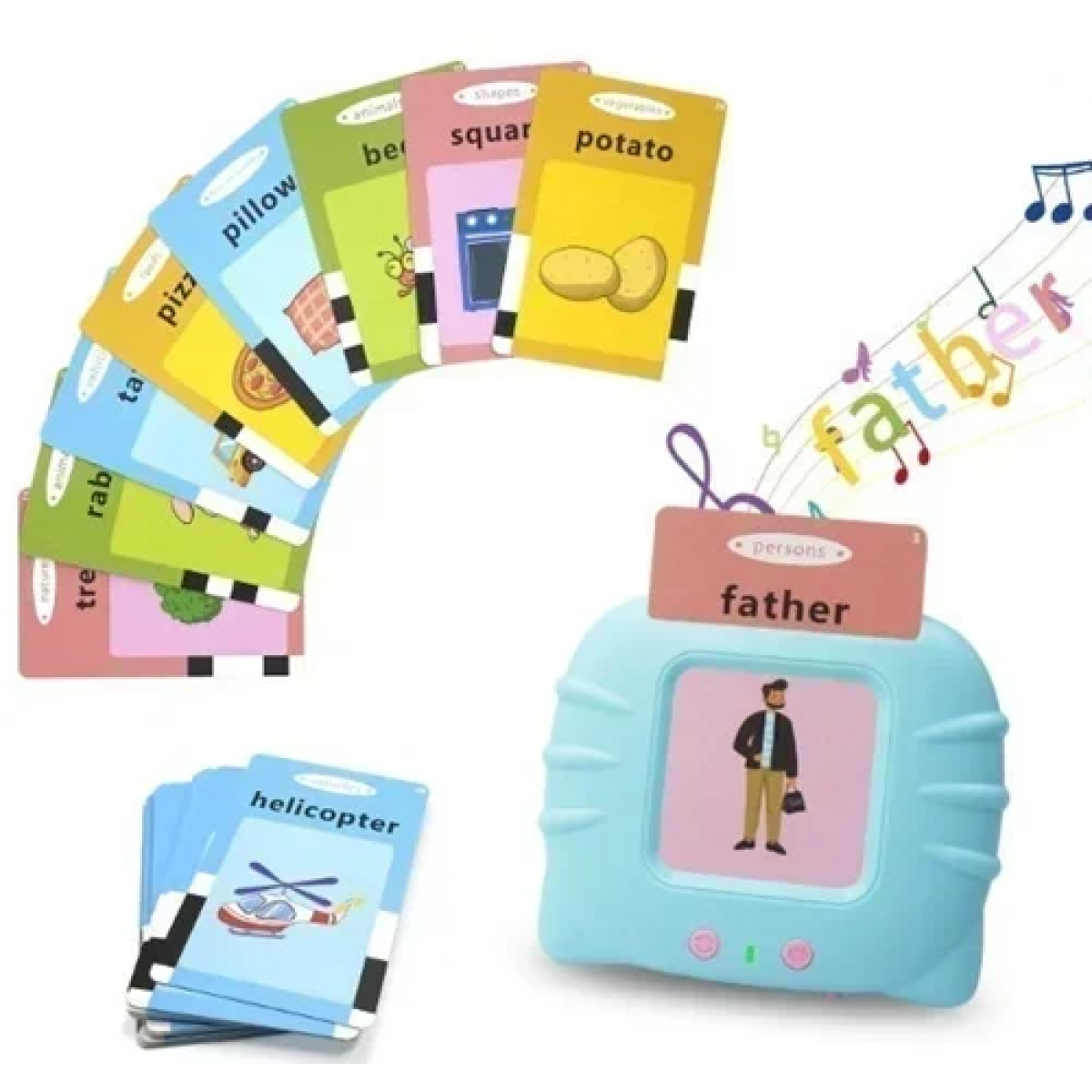 Παιχνίδι εκμάθησης για παιδιά 2-6 ετών – Card Early Education Voice V7 - Image 6