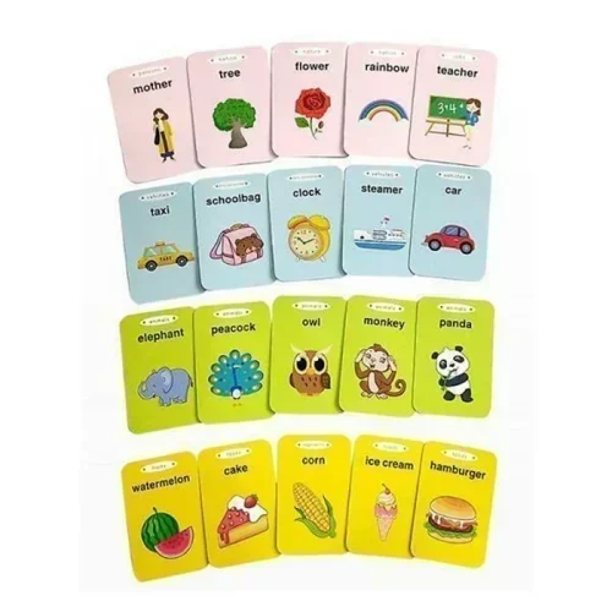 Παιχνίδι εκμάθησης για παιδιά 2-6 ετών – Card Early Education Voice V7 ροζ - Image 2