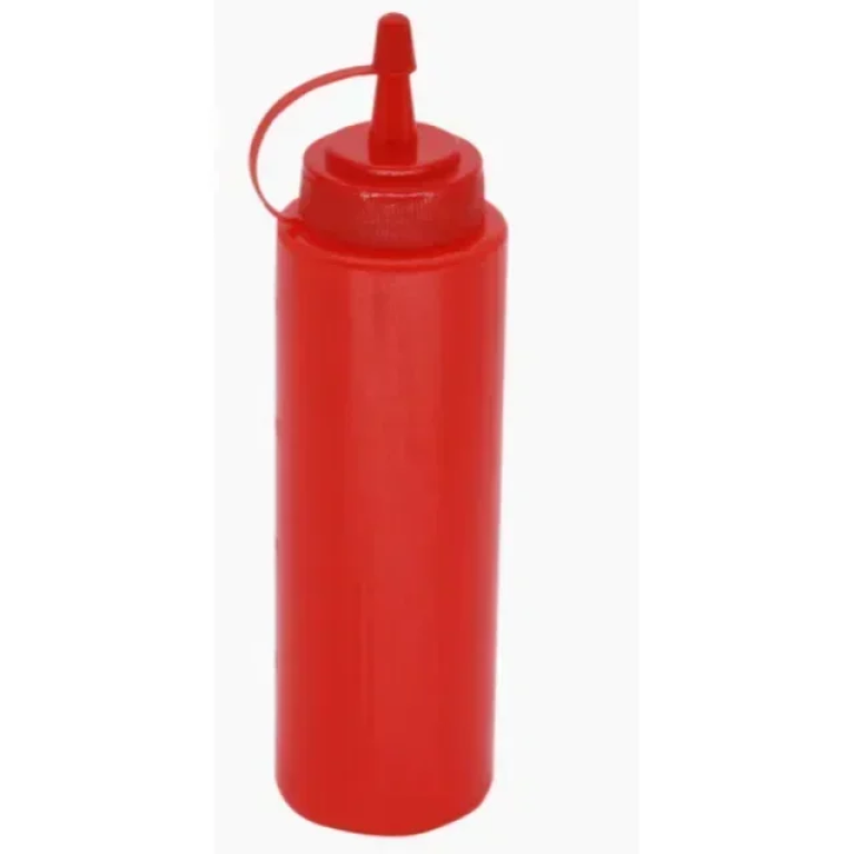 Πλαστικό Μπουκάλι Διανεμητής Σάλτσας 720ml Κόκκινο