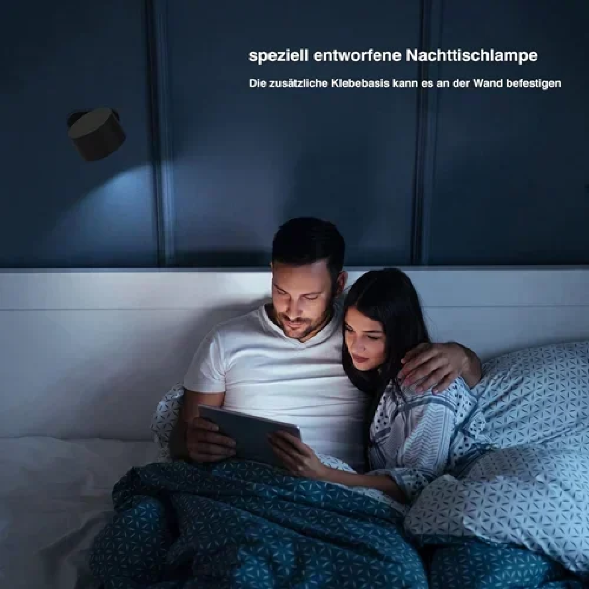 Πολυλειτουργικό επιτραπέζιο φωτιστικό LED αποσπώμενο - μαύρο - Image 5
