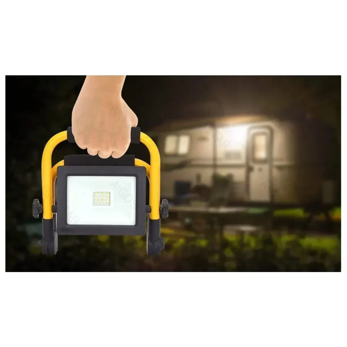 Προβολέας Εργασίας Ρεύματος LED IP65 με Φωτεινότητα έως 920lm Aigostar