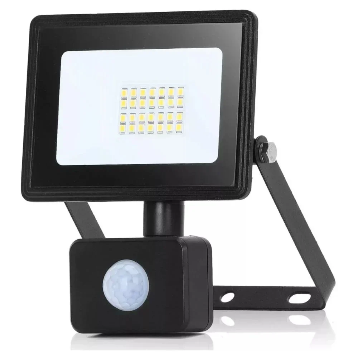 Προβολέας LED SMD 20W Ενδιάμεσο Φως 4000k 1800lm με Ανιχνευτή Κίνησης - Aigostar
