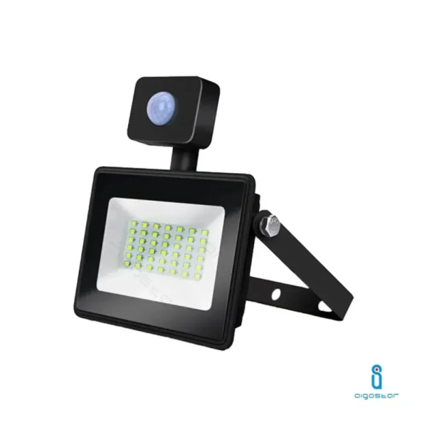 Προβολέας LED SMD 30W Ενδιάμεσο Φως 4000k 2700lm με Ανιχνευτή Κίνησης - Aigostar