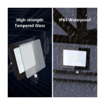 Προβολέας LED SMD 30W Ενδιάμεσο Φως 4000k 2700lm με Ανιχνευτή Κίνησης - Aigostar