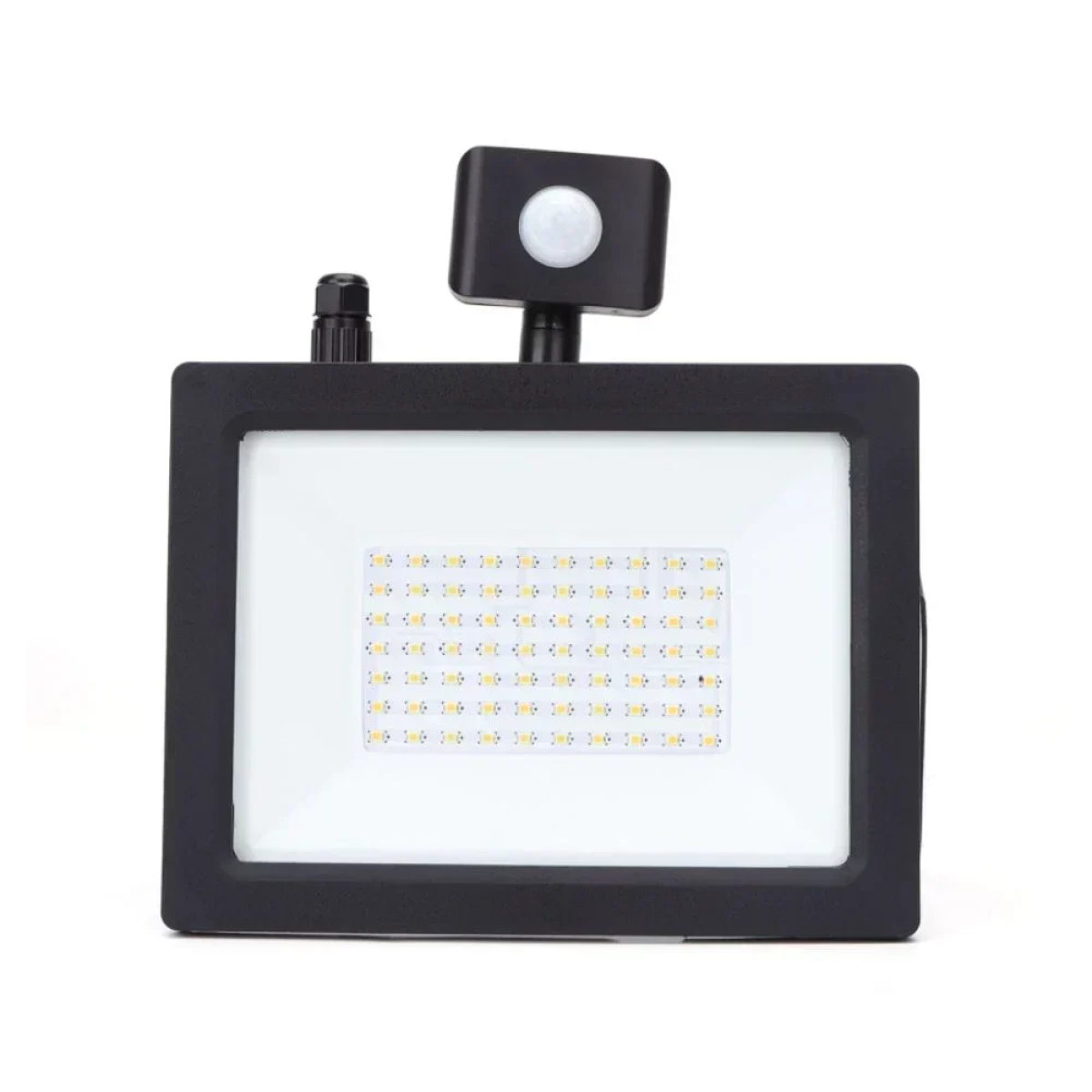 Προβολέας LED SMD 50W Ενδιάμεσο Φως 4000k 4500lm με Ανιχνευτή Κίνησης - Aigostar