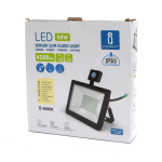 Προβολέας LED SMD 50W Ενδιάμεσο Φως 4000k 4500lm με Ανιχνευτή Κίνησης - Aigostar