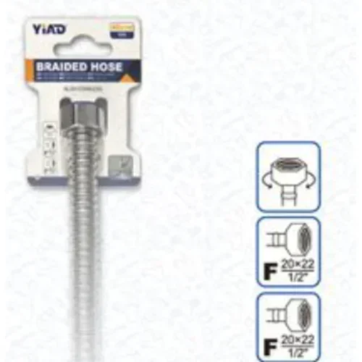 Σωλήνας Σύνδεσης Σπιράλ Θηλυκό 40cm Yiad 79124